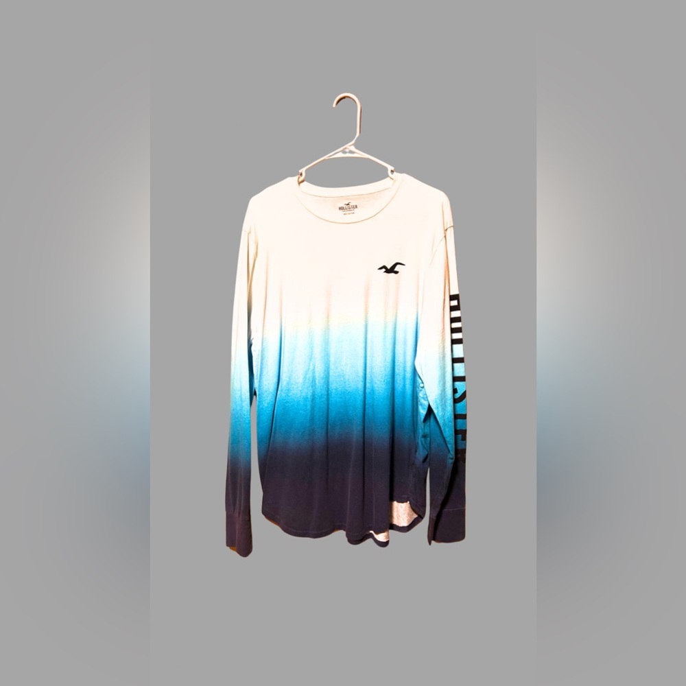 Hollister Ombre Long Sleeve Shirt (Size XL) – 100% Cotton